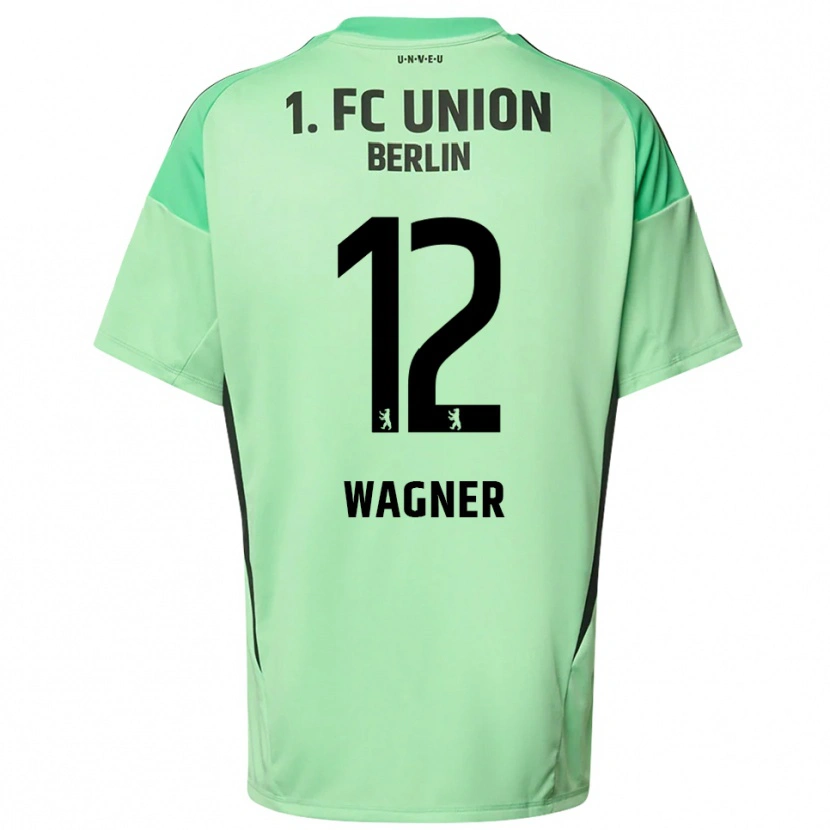 Danxen Dzieci Melanie Wagner #12 Jasnozielony Czarny Koszulka Bramkarska 2025/26