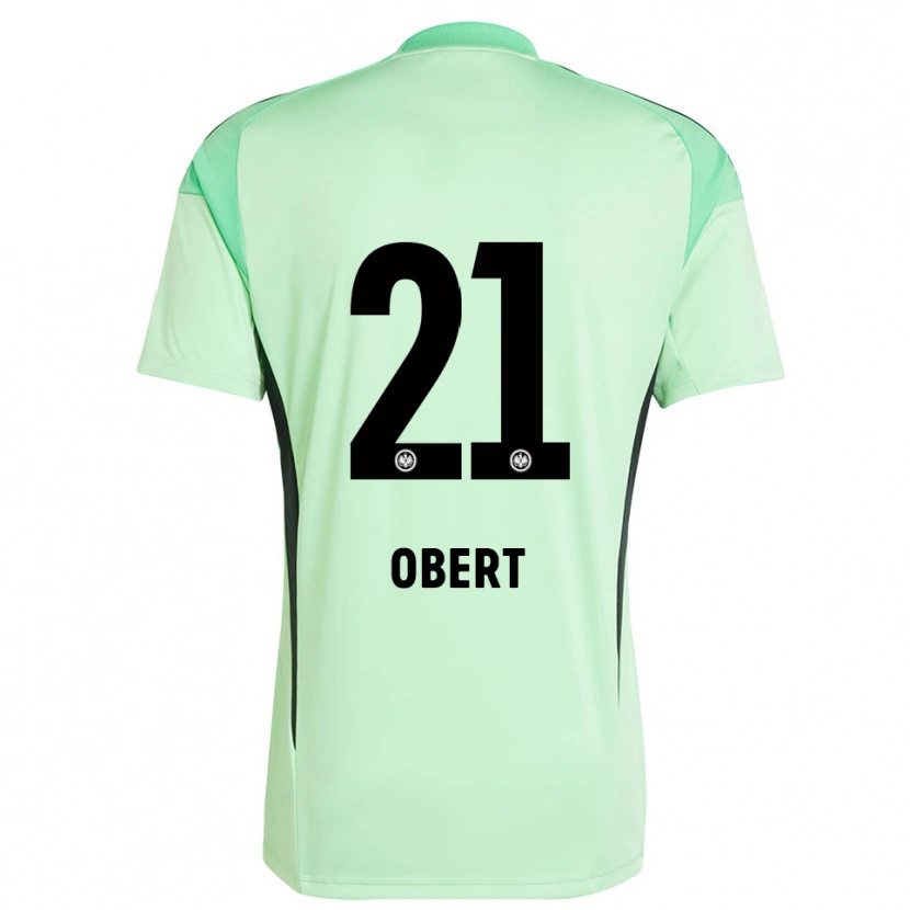 Danxen Dzieci Yuriy Obert #21 Jasnozielony Czarny Koszulka Bramkarska 2025/26