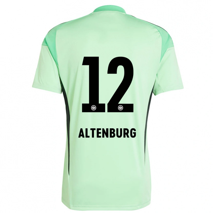 Danxen Dzieci Lina Altenburg #12 Jasnozielony Czarny Koszulka Bramkarska 2025/26