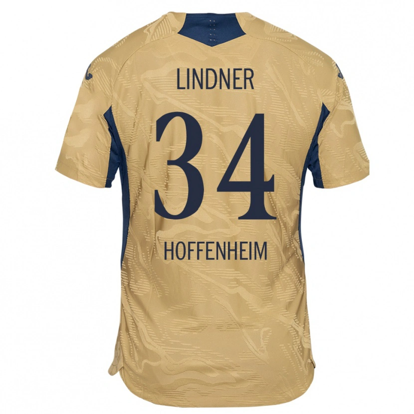 Danxen Dzieci Sophie Lindner #34 Brązowo-Szary Czarny Koszulka Bramkarska 2025/26