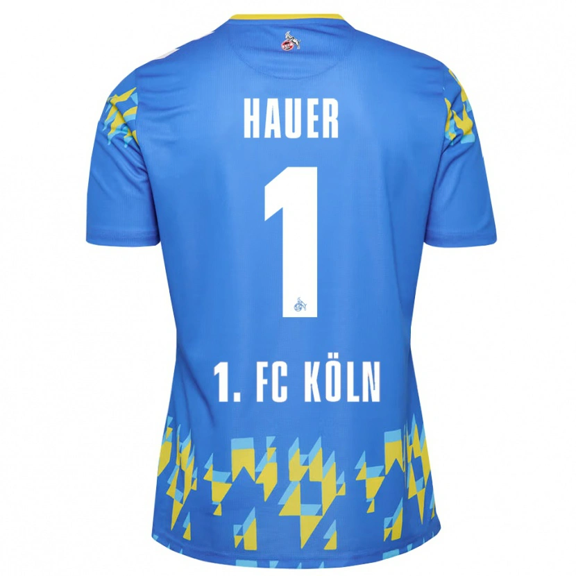 Danxen Dzieci Luis Hauer #1 Niebieski Chaber Koszulka Bramkarska 2025/26