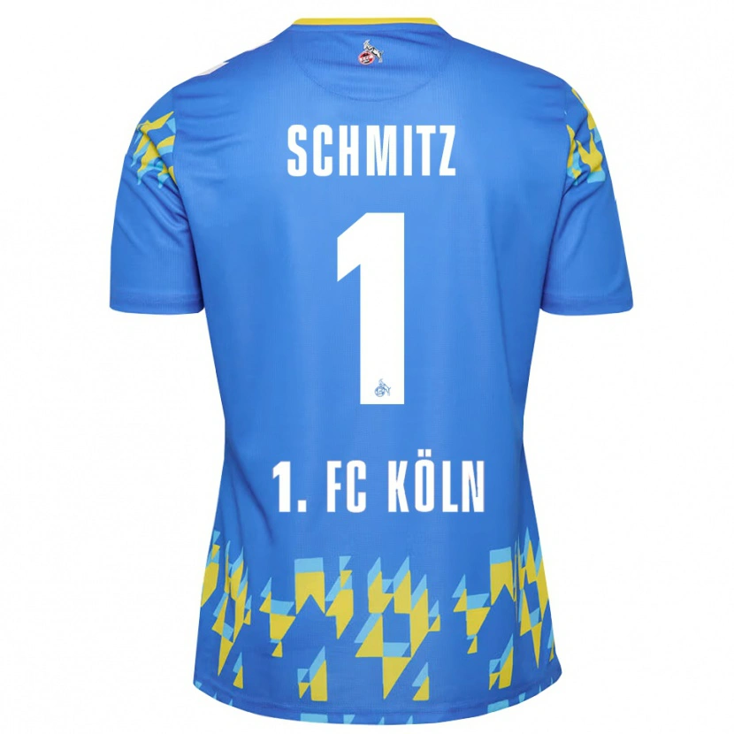 Danxen Dzieci Lisa Schmitz #1 Niebieski Chaber Koszulka Bramkarska 2025/26
