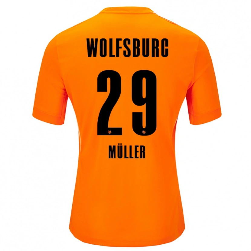 Danxen Dzieci Marius Müller #29 Czerwony Czarny Koszulka Bramkarska 2025/26