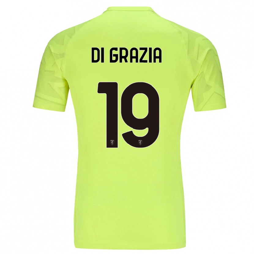 Danxen Dzieci Manuel Di Grazia #19 Fluorescent Green Koszulka Bramkarska 2025/26
