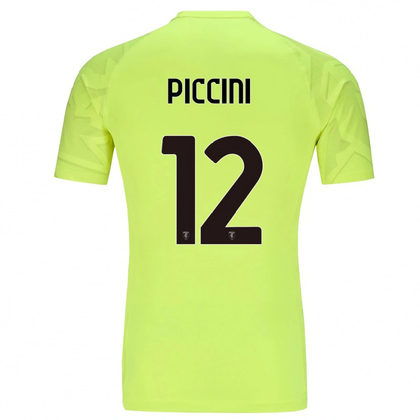 Danxen Dzieci Bernardo Piccini #12 Fluorescent Green Koszulka Bramkarska 2025/26