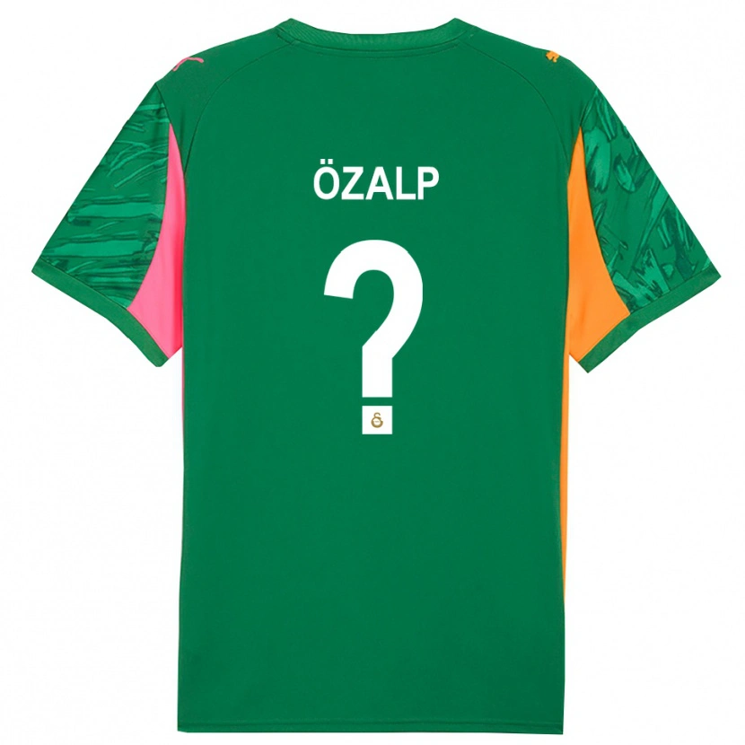 Danxen Dzieci Hamza Özalp #0 Zielony Pomarańczowy Różowy Koszulka Bramkarska 2025/26