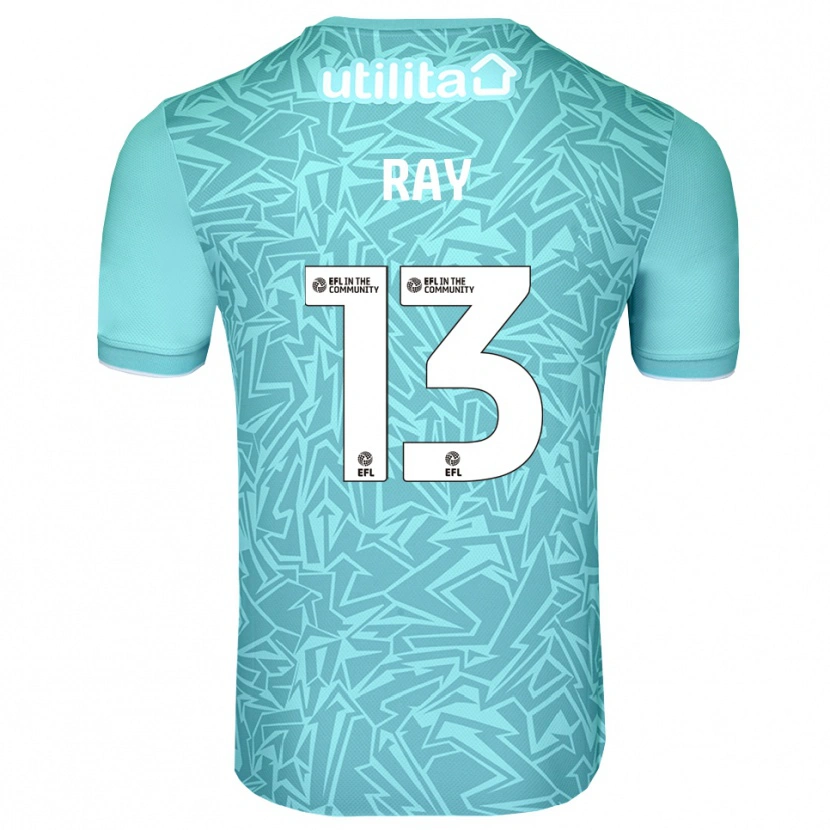 Danxen Dzieci Celine Ray #13 Jasny Błękit Koszulka Bramkarska 2025/26