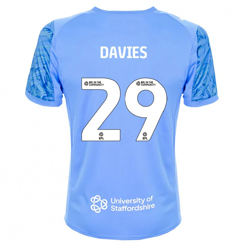 Danxen Dzieci Arron Davies #29 Królewski Błękit Koszulka Bramkarska 2025/26