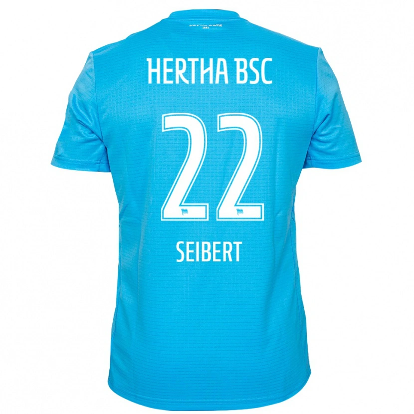 Danxen Dzieci Christian Seibert #22 Jasnoniebieski Biały Koszulka Bramkarska 2025/26