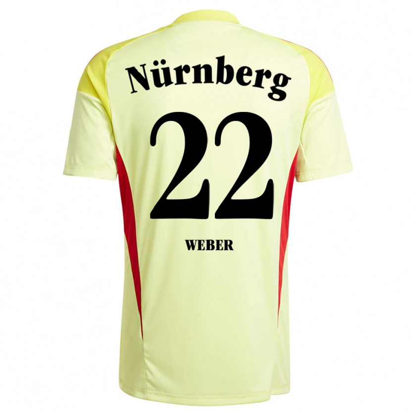 Danxen Dzieci Ruben Weber #22 Żółty Czarny Koszulka Bramkarska 2025/26