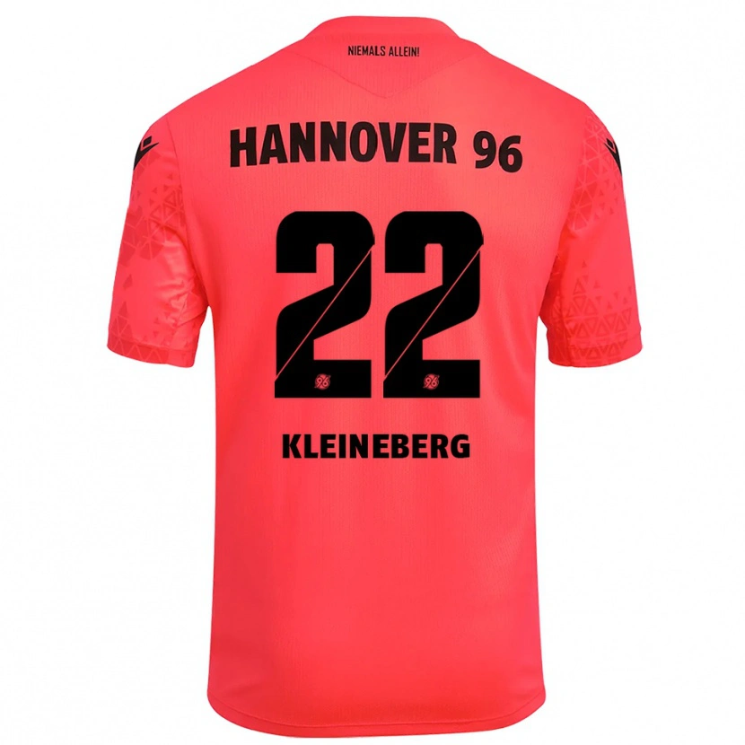 Danxen Dzieci Philip Kleineberg #22 Czerwony Czarny Koszulka Bramkarska 2025/26