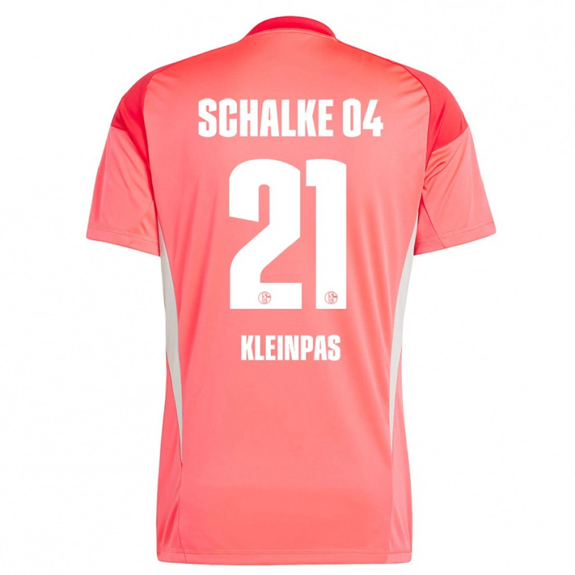Danxen Dzieci Sophie Kleinpas #21 Koralowa Czerwień Koszulka Bramkarska 2025/26
