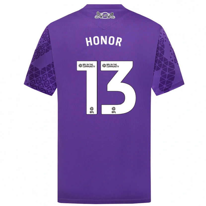 Danxen Dzieci Solomon Honor #13 Fioletowo-Biały Koszulka Bramkarska 2025/26