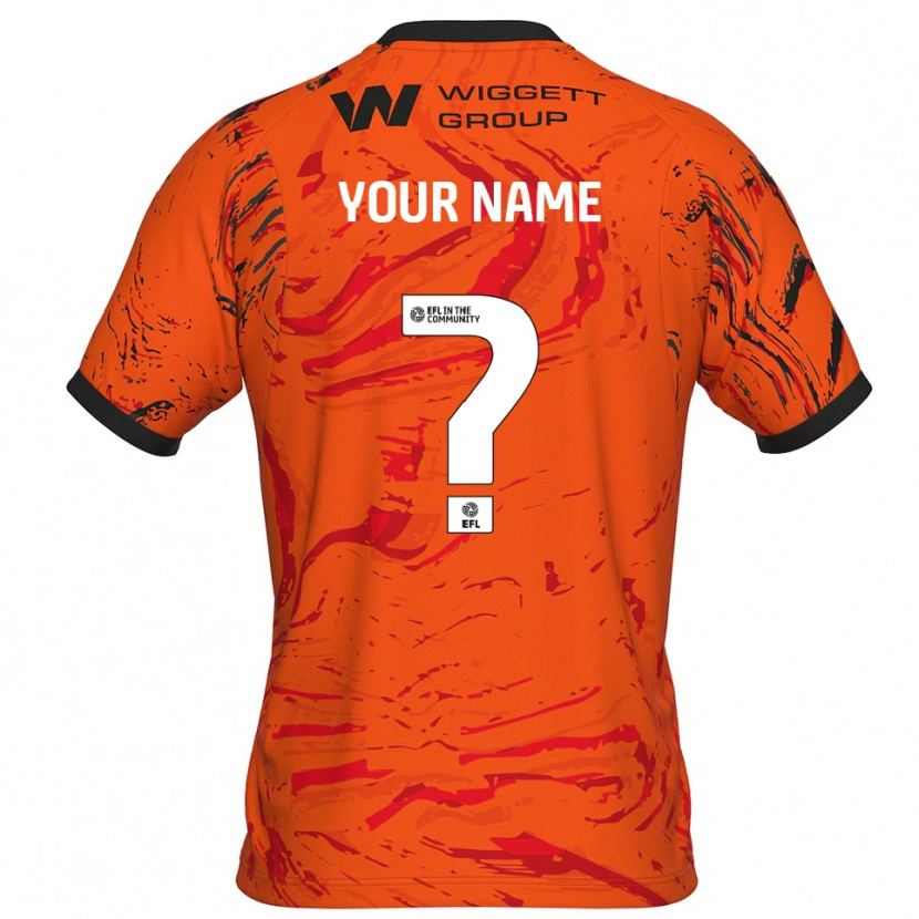 Danxen Dzieci Millwall FC Pomarańczowy I Czarny Koszulka Bramkarska 2025/26