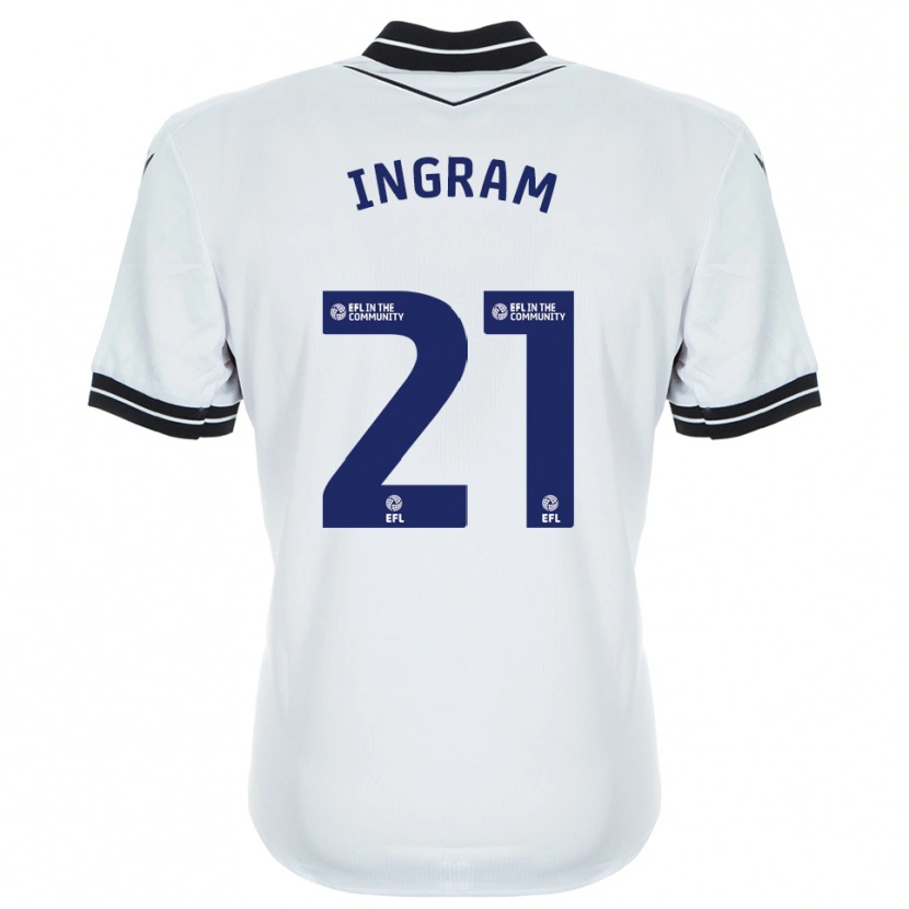 Danxen Dzieci Matt Ingram #21 Królewski Niebiesko-Biały Koszulka Bramkarska 2025/26