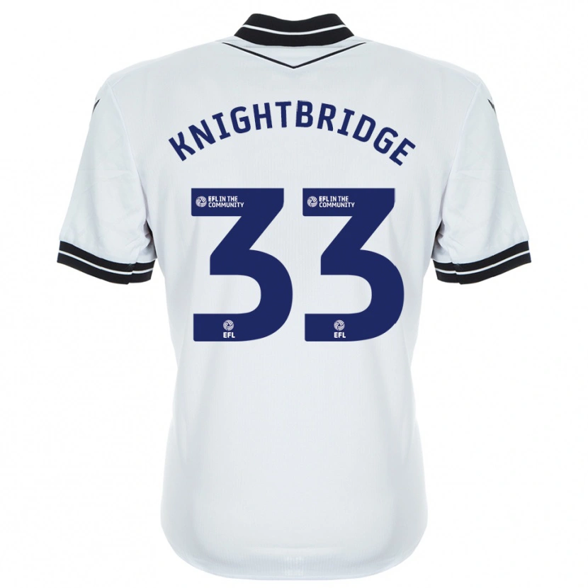 Danxen Dzieci Jacob Knightbridge #33 Królewski Niebiesko-Biały Koszulka Bramkarska 2025/26