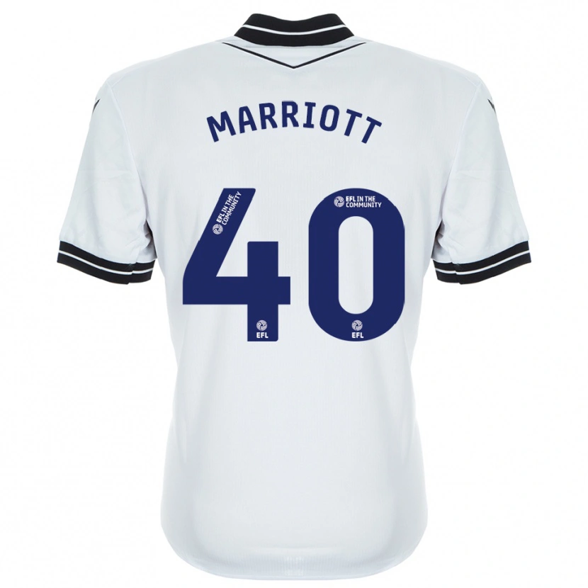 Danxen Dzieci Monty Marriott #40 Królewski Niebiesko-Biały Koszulka Bramkarska 2025/26