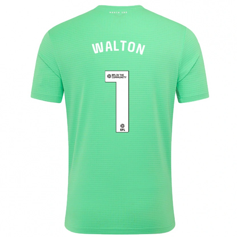 Danxen Dzieci Jack Walton #1 Pastelowy Turkus Koszulka Bramkarska 2025/26