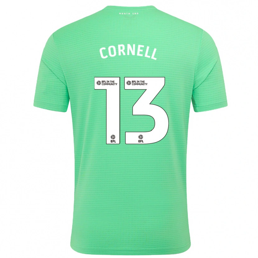 Danxen Dzieci David Cornell #13 Pastelowy Turkus Koszulka Bramkarska 2025/26