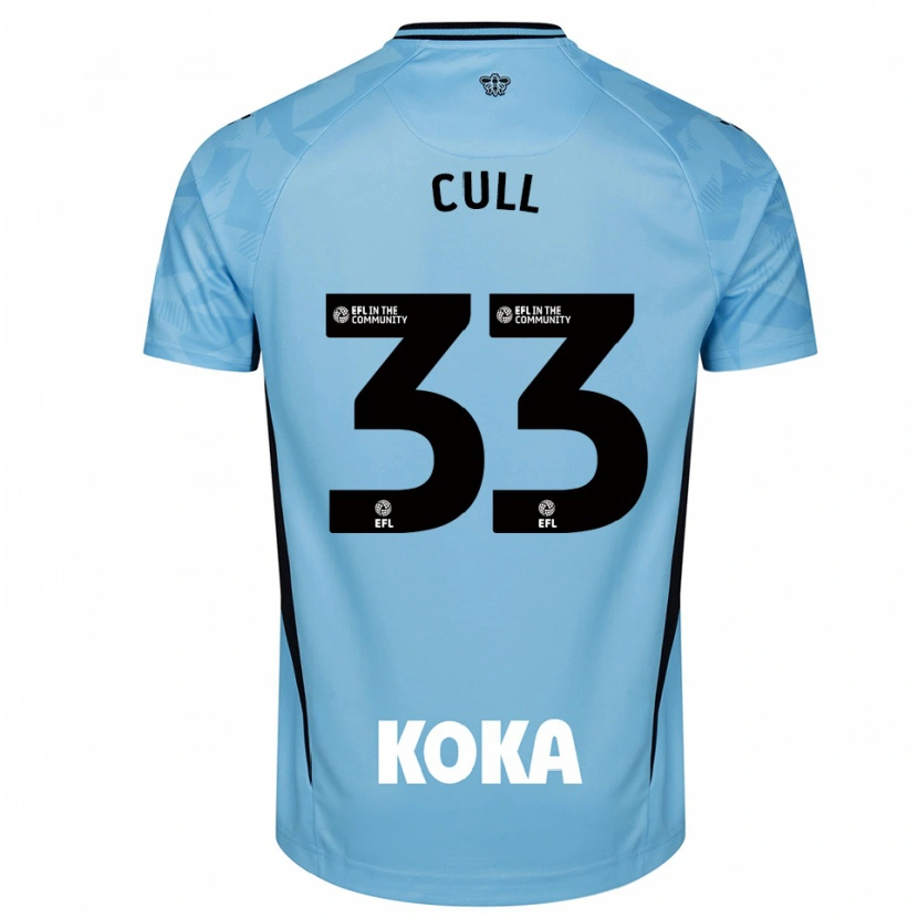 Danxen Dzieci Hermione Cull #33 Jasny Błękit Koszulka Bramkarska 2025/26