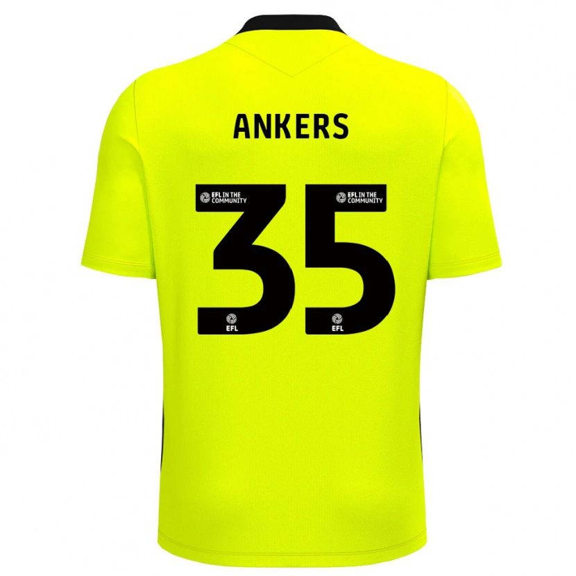 Danxen Dzieci Chloe Ankers #35 Leśna Zieleń Koszulka Bramkarska 2025/26