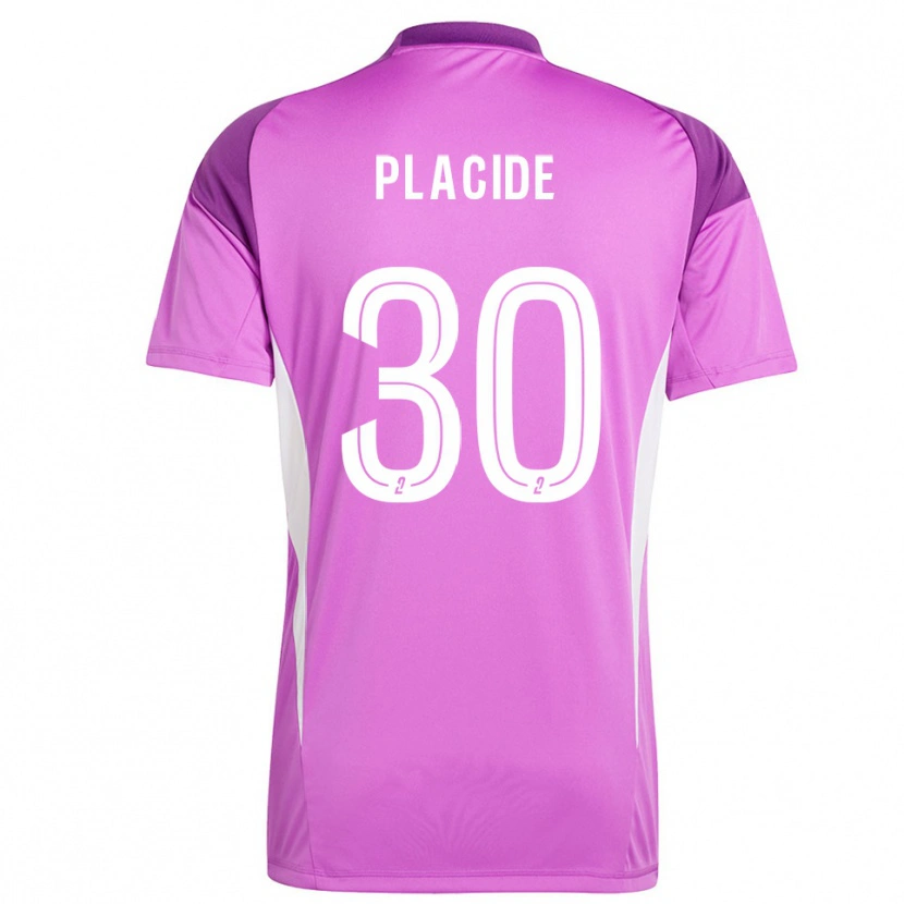 Danxen Dzieci Johny Placide #30 Lawendowy Koszulka Bramkarska 2025/26