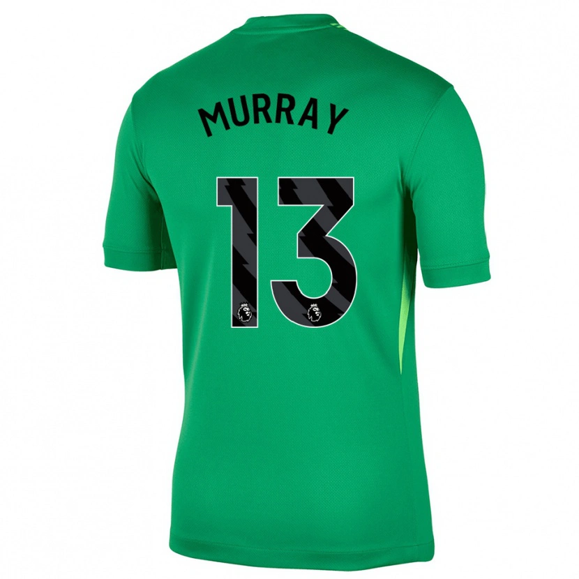 Danxen Dzieci Jake Murray #13 Zielony Czarny Koszulka Bramkarska 2025/26
