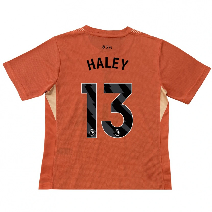 Danxen Dzieci Micah Haley #13 Pomarańczowy Czarny Koszulka Bramkarska 2025/26