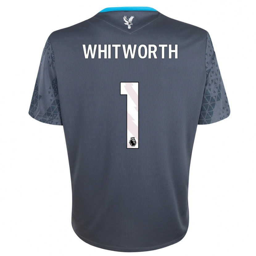 Danxen Dzieci Harry Whitworth #1 Ciemnoszary Biały Koszulka Bramkarska 2025/26