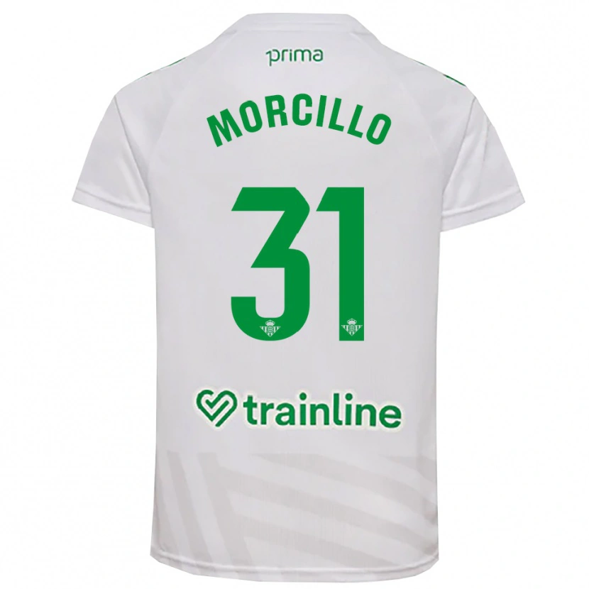 Danxen Dzieci Ana Morcillo #31 Biało Zielony Koszulka Bramkarska 2025/26