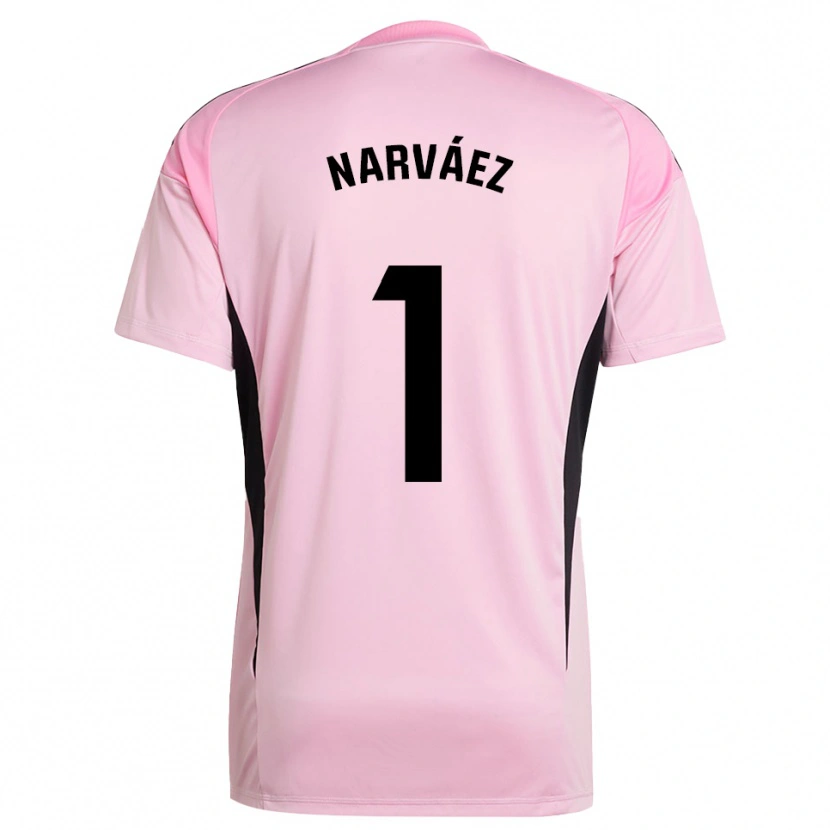 Danxen Dzieci Miguel Narváez #1 Różowo Czarny Koszulka Bramkarska 2025/26