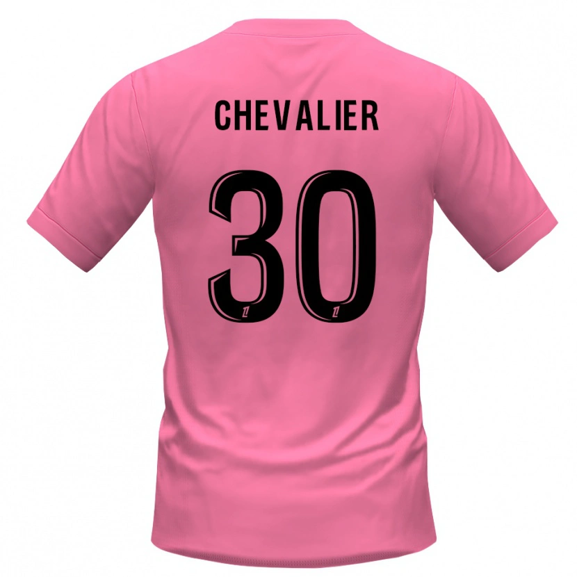 Danxen Dzieci Lucas Chevalier #30 Różowo Czarny Koszulka Bramkarska 2025/26
