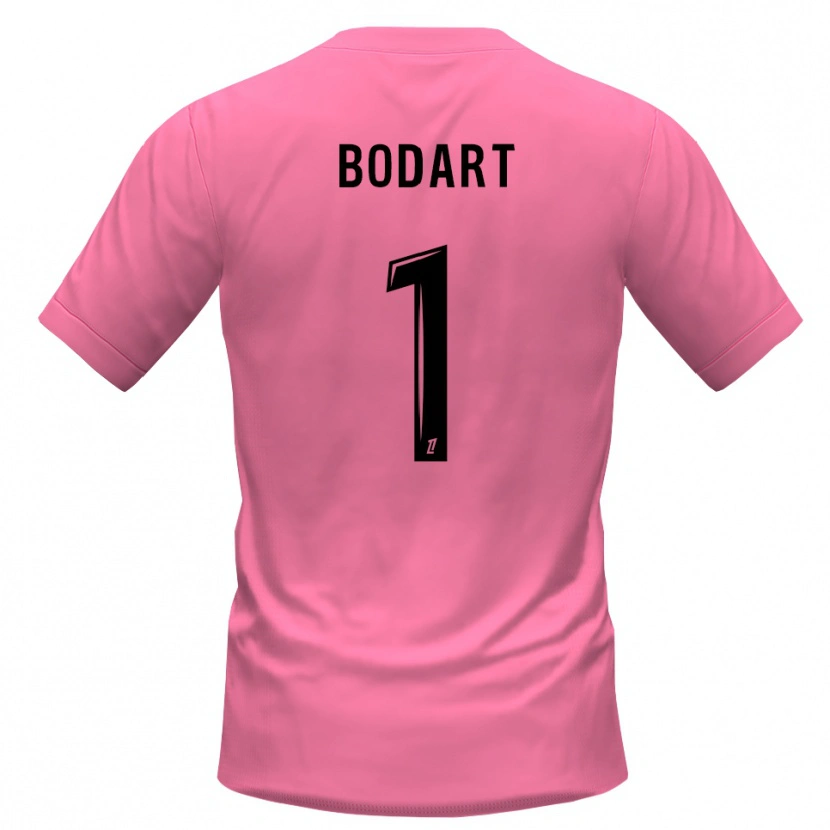 Danxen Dzieci Arnaud Bodart #1 Różowo Czarny Koszulka Bramkarska 2025/26