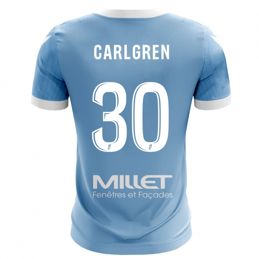 Danxen Dzieci Patrik Carlgren #30 Jasny Błękitny Koszulka Bramkarska 2025/26
