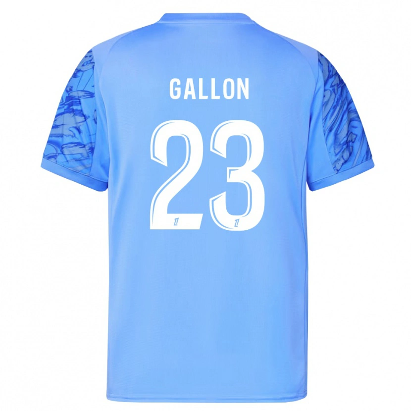 Danxen Dzieci Gauthier Gallon #23 Niebiesko Biały Koszulka Bramkarska 2025/26