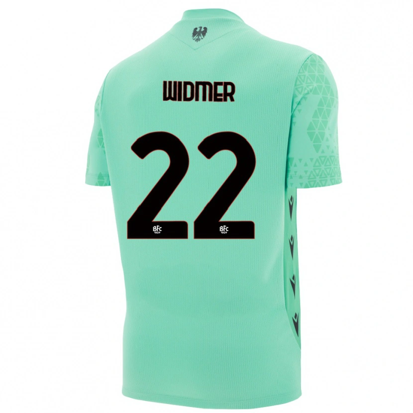 Danxen Dzieci Renato Widmer D'Autilia #22 Miętowy Niebieski Czarny Koszulka Bramkarska 2025/26