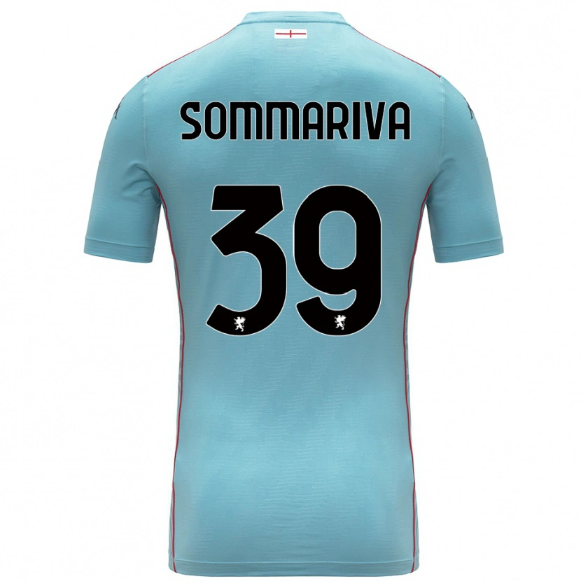 Danxen Dzieci Daniele Sommariva #39 Niebieski Szary Koszulka Bramkarska 2025/26