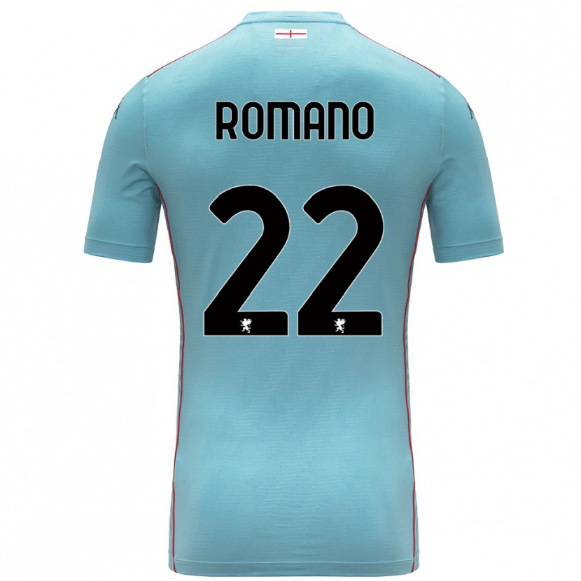 Danxen Dzieci Andrew Romano #22 Niebieski Szary Koszulka Bramkarska 2025/26