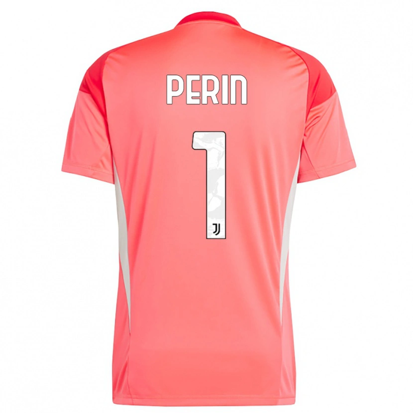 Danxen Dzieci Mattia Perin #1 Czerwony Pomarańczowy Koszulka Bramkarska 2025/26