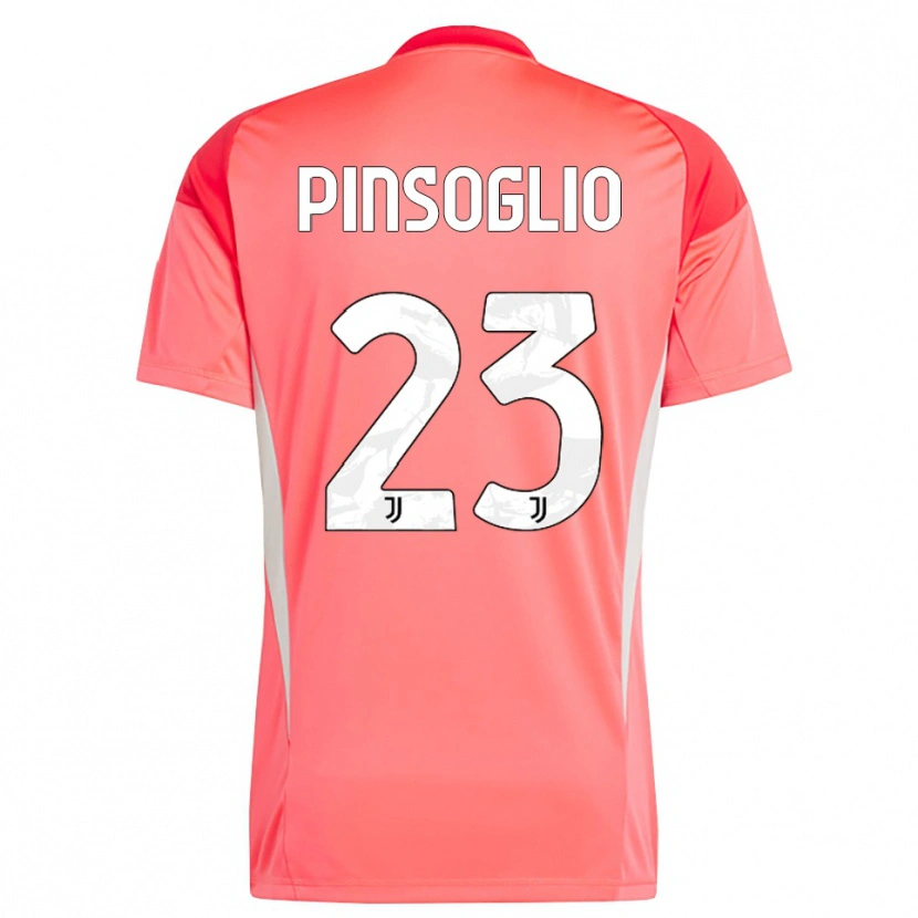 Danxen Dzieci Carlo Pinsoglio #23 Czerwony Pomarańczowy Koszulka Bramkarska 2025/26