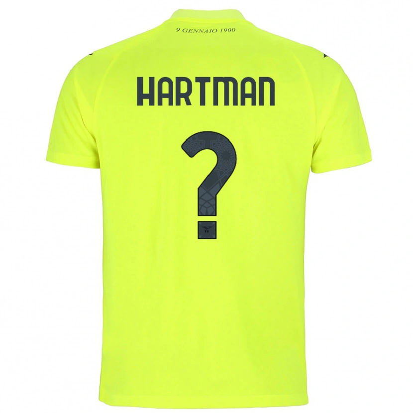 Danxen Dzieci Thomas Hartman #0 Fluorescencyjny Zielony Koszulka Bramkarska 2025/26