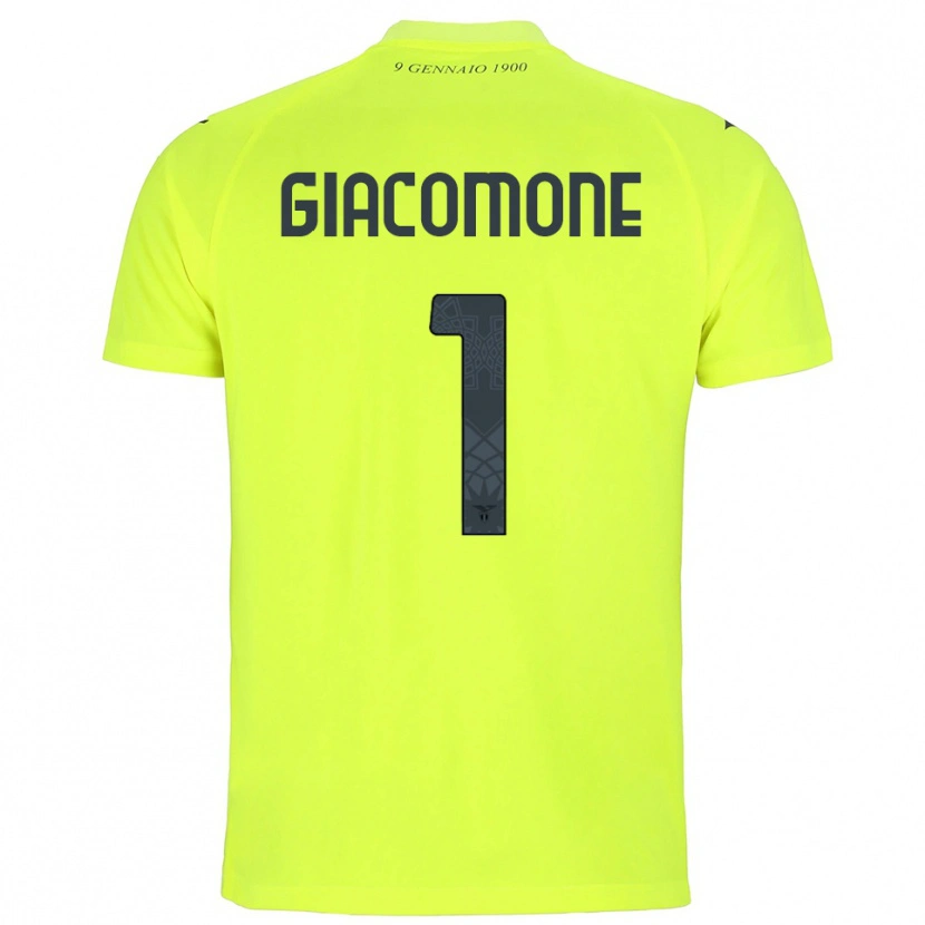Danxen Dzieci Giacomo Giacomone #1 Fluorescencyjny Zielony Koszulka Bramkarska 2025/26