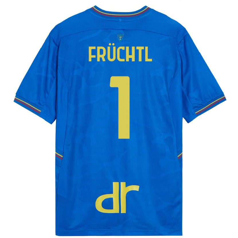 Danxen Dzieci Christian Früchtl #1 Królewski Niebieski Brązowy Koszulka Bramkarska 2025/26