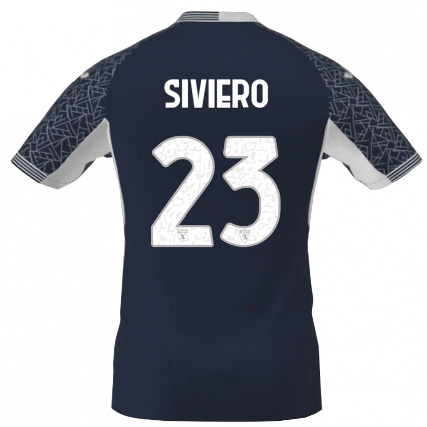 Danxen Dzieci Lapo Siviero #23 Niebieski Czarny Biały Koszulka Bramkarska 2025/26