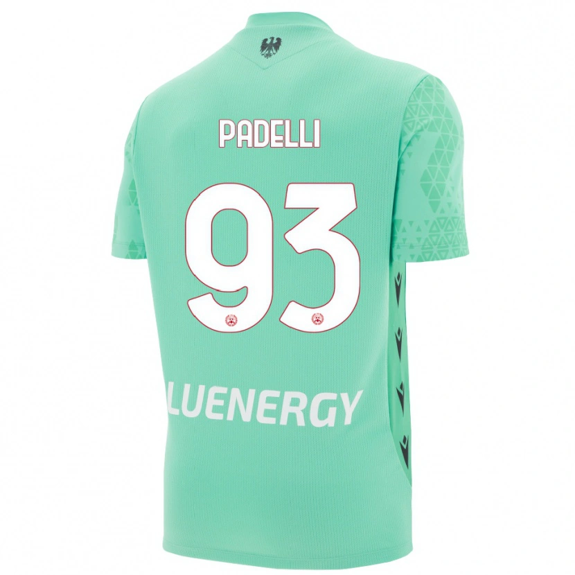 Danxen Dzieci Daniele Padelli #93 Akwamarynowy Czarny Koszulka Bramkarska 2025/26