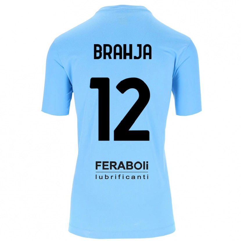Danxen Dzieci Thomas Brahja #12 Błękitny Czarny Koszulka Bramkarska 2025/26