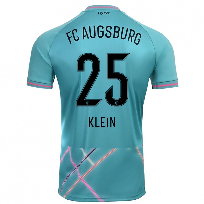 Danxen Dzieci Daniel Klein #25 Jasnozielony Morski Koszulka Bramkarska 2025/26