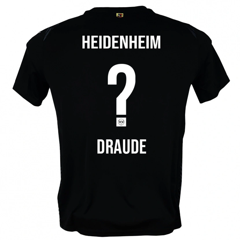 Danxen Dzieci Michel Draude #0 Ciemnoszary Czarny Koszulka Bramkarska 2025/26