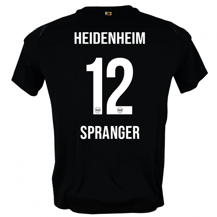 Danxen Dzieci Luke Spranger #12 Ciemnoszary Czarny Koszulka Bramkarska 2025/26