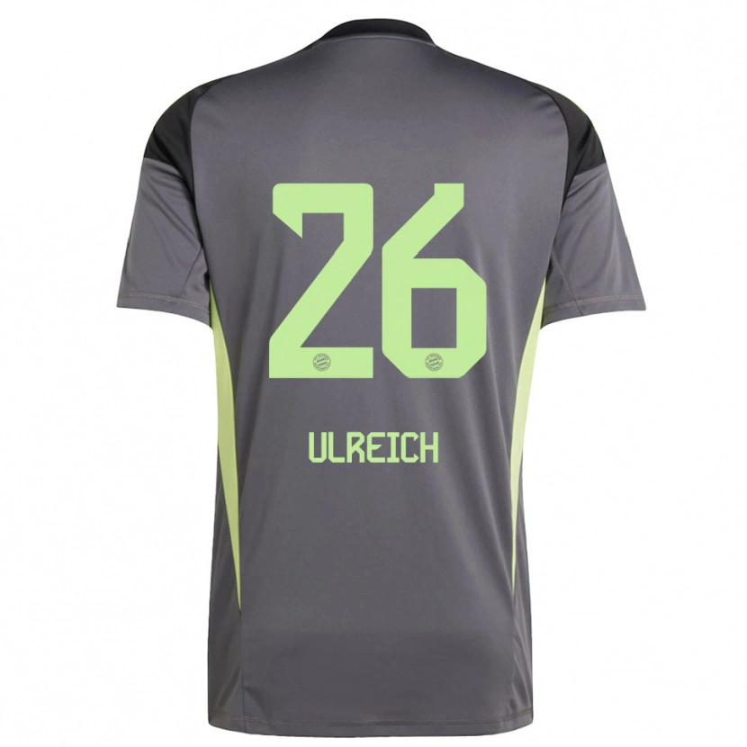 Danxen Dzieci Sven Ulreich #26 Czarny Zielony Żółty Koszulka Bramkarska 2025/26